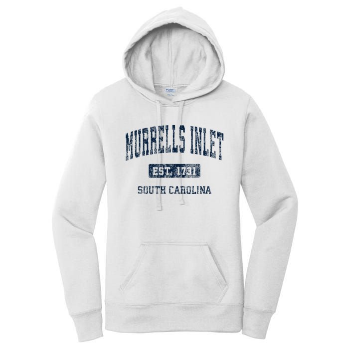 Murrells Inlet South Carolina Sc Vintage Athletic Sports Women's Pullover Hoodie