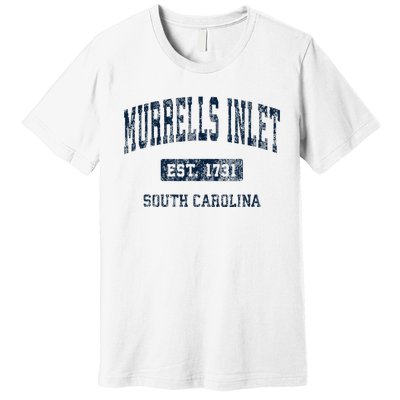 Murrells Inlet South Carolina Sc Vintage Athletic Sports Premium T-Shirt