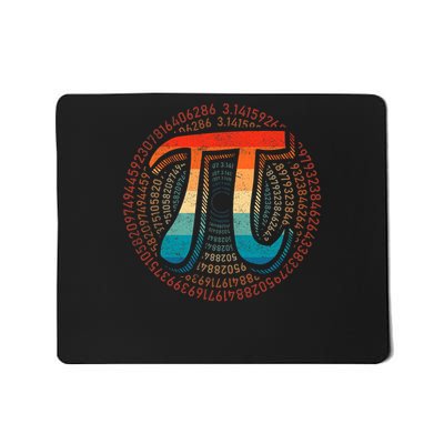 Math Is Simple As Pi Math Teacher Happy Pi Day Lover T-Shirt Mousepad