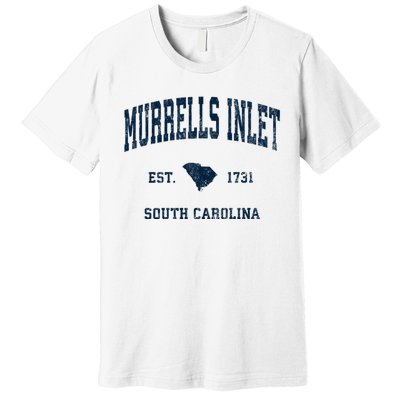 Murrells Inlet South Carolina Sc Vintage Athletic Premium T-Shirt