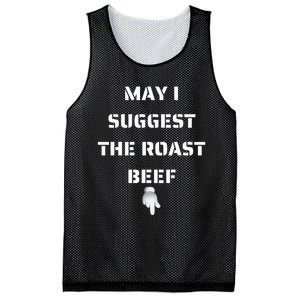 May I Suggest The Roast Beef Mesh Reversible Basketball Jersey Tank