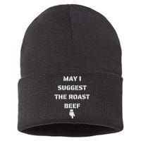 May I Suggest The Roast Beef Sustainable Knit Beanie