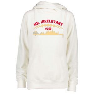 Mr Irrelevant San Francisco 262 Brock Hard Purdy Womens Funnel Neck Pullover Hood