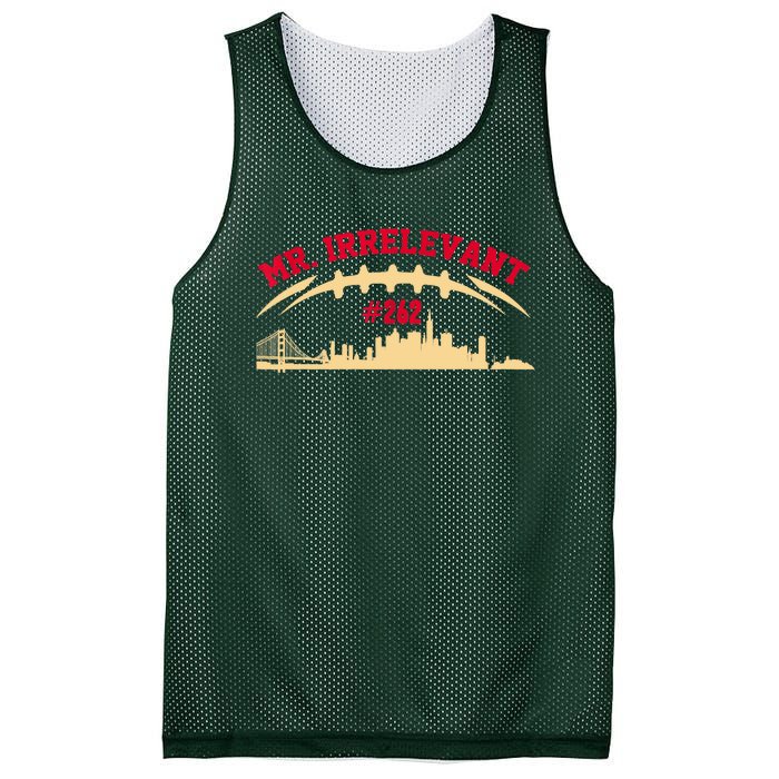 Mr Irrelevant San Francisco 262 Brock Hard Purdy Mesh Reversible Basketball Jersey Tank