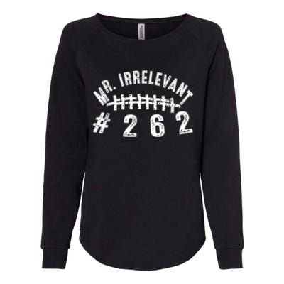 Mr Irrelevant San Francisco 262 Brock Hard Purdy Womens California Wash Sweatshirt