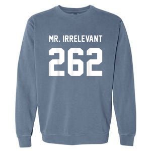 Mr Irrelevant San Francisco 262 Brock Hard Purdy Garment-Dyed Sweatshirt