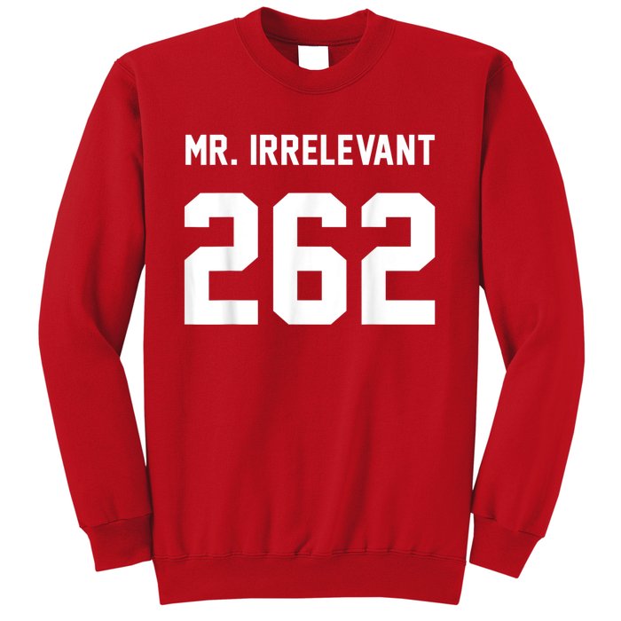 Mr Irrelevant San Francisco 262 Brock Hard Purdy Sweatshirt