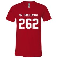 Mr Irrelevant San Francisco 262 Brock Hard Purdy V-Neck T-Shirt