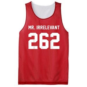 Mr Irrelevant San Francisco 262 Brock Hard Purdy Mesh Reversible Basketball Jersey Tank