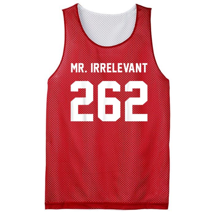 Mr Irrelevant San Francisco 262 Brock Hard Purdy Mesh Reversible Basketball Jersey Tank