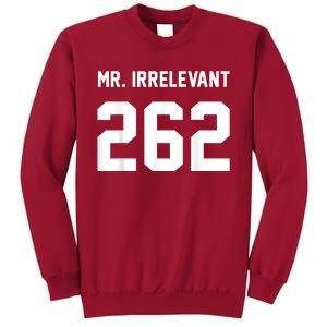 Mr Irrelevant San Francisco 262 Brock Hard Purdy Tall Sweatshirt