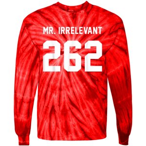 Mr Irrelevant San Francisco 262 Brock Hard Purdy Tie-Dye Long Sleeve Shirt