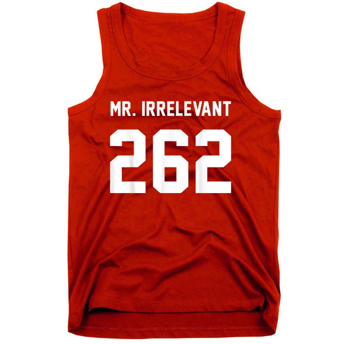 Mr Irrelevant San Francisco 262 Brock Hard Purdy Tank Top