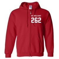 Mr Irrelevant San Francisco 262 Brock Hard Purdy Full Zip Hoodie