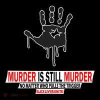 Murder Is Still Murder No Matter Who Pulls The Trigger High Crown Mesh Back Trucker Hat