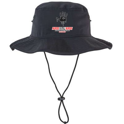Murder Is Still Murder No Matter Who Pulls The Trigger Bucket Hat