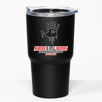 Murder Is Still Murder No Matter Who Pulls The Trigger Tumbler