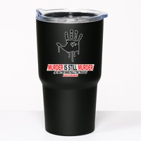 Murder Is Still Murder No Matter Who Pulls The Trigger Tumbler
