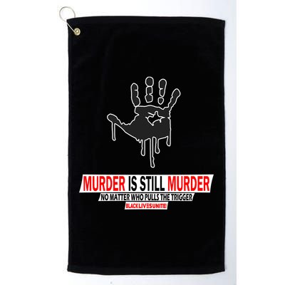 Murder Is Still Murder No Matter Who Pulls The Trigger Golf Towel