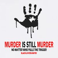 Murder Is Still Murder No Matter Who Pulls The Trigger Garment-Dyed Sweatshirt