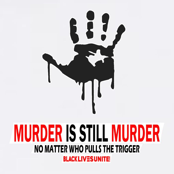 Murder Is Still Murder No Matter Who Pulls The Trigger Garment-Dyed Sweatshirt