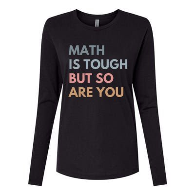 Math Is So Touch But You Are Womens Cotton Relaxed Long Sleeve T-Shirt