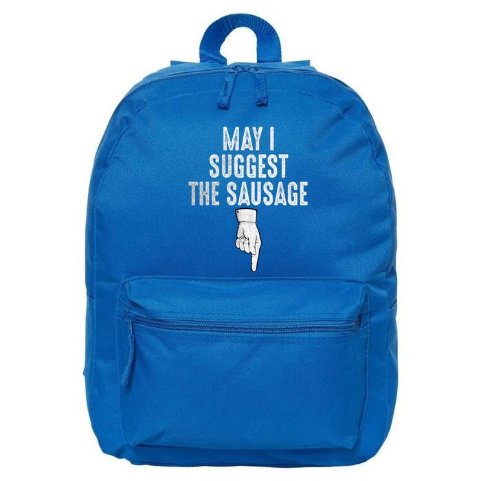 May I Suggest The Sausage 16 in Basic Backpack