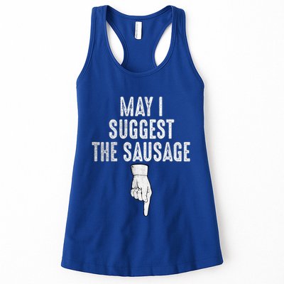 May I Suggest The Sausage Womens Tank Top