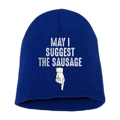 May I Suggest The Sausage Short Acrylic Beanie