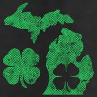 Michigan Irish Shamrock St Patricks Day Saint Paddys Hat