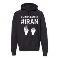 Mahsaamini Iran Symbol Premium Hoodie