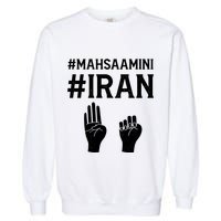 Mahsaamini Iran Symbol Garment-Dyed Sweatshirt