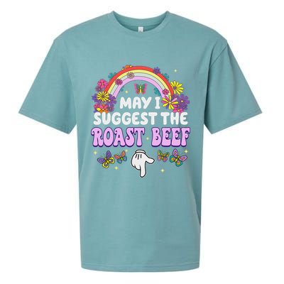 May I Suggest The Roast Beef Embarrassing Sueded Cloud Jersey T-Shirt