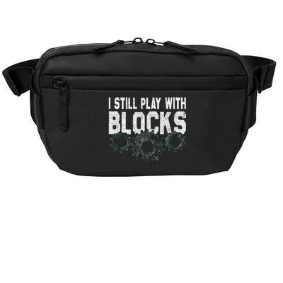 Mechanic I Still Play With Blocks Funny Crossbody Pack