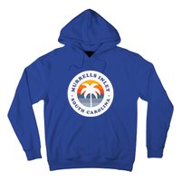 Murrells Inlet South Carolina Sc Retro Palm Tree Souvenir Hoodie