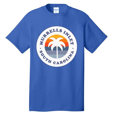 Murrells Inlet South Carolina Sc Retro Palm Tree Souvenir Tall T-Shirt