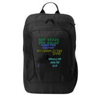 MUSLIM ISLAMIC SAYING GRAFFITI PAINT SPLATT RAMADAN City Backpack