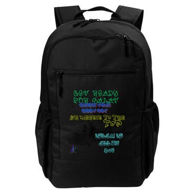 MUSLIM ISLAMIC SAYING GRAFFITI PAINT SPLATT RAMADAN Backpack
