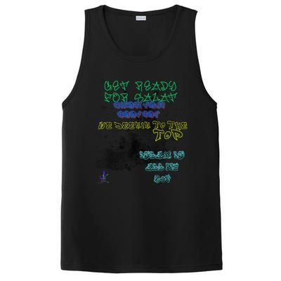 MUSLIM ISLAMIC SAYING GRAFFITI PAINT SPLATT RAMADAN PosiCharge Competitor Tank