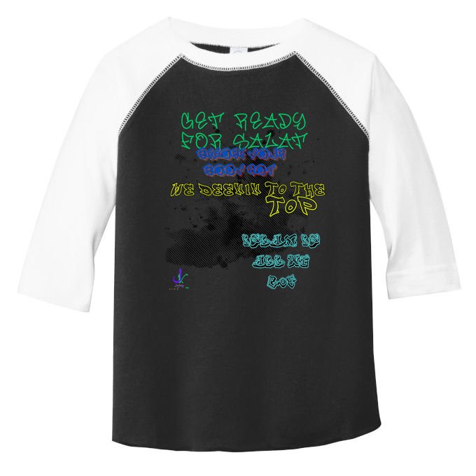MUSLIM ISLAMIC SAYING GRAFFITI PAINT SPLATT RAMADAN Toddler Fine Jersey T-Shirt