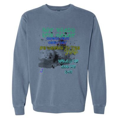 MUSLIM ISLAMIC SAYING GRAFFITI PAINT SPLATT RAMADAN Garment-Dyed Sweatshirt