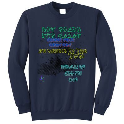 MUSLIM ISLAMIC SAYING GRAFFITI PAINT SPLATT RAMADAN Sweatshirt