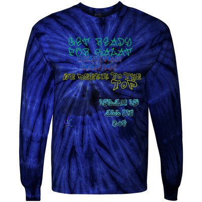 MUSLIM ISLAMIC SAYING GRAFFITI PAINT SPLATT RAMADAN Tie-Dye Long Sleeve Shirt