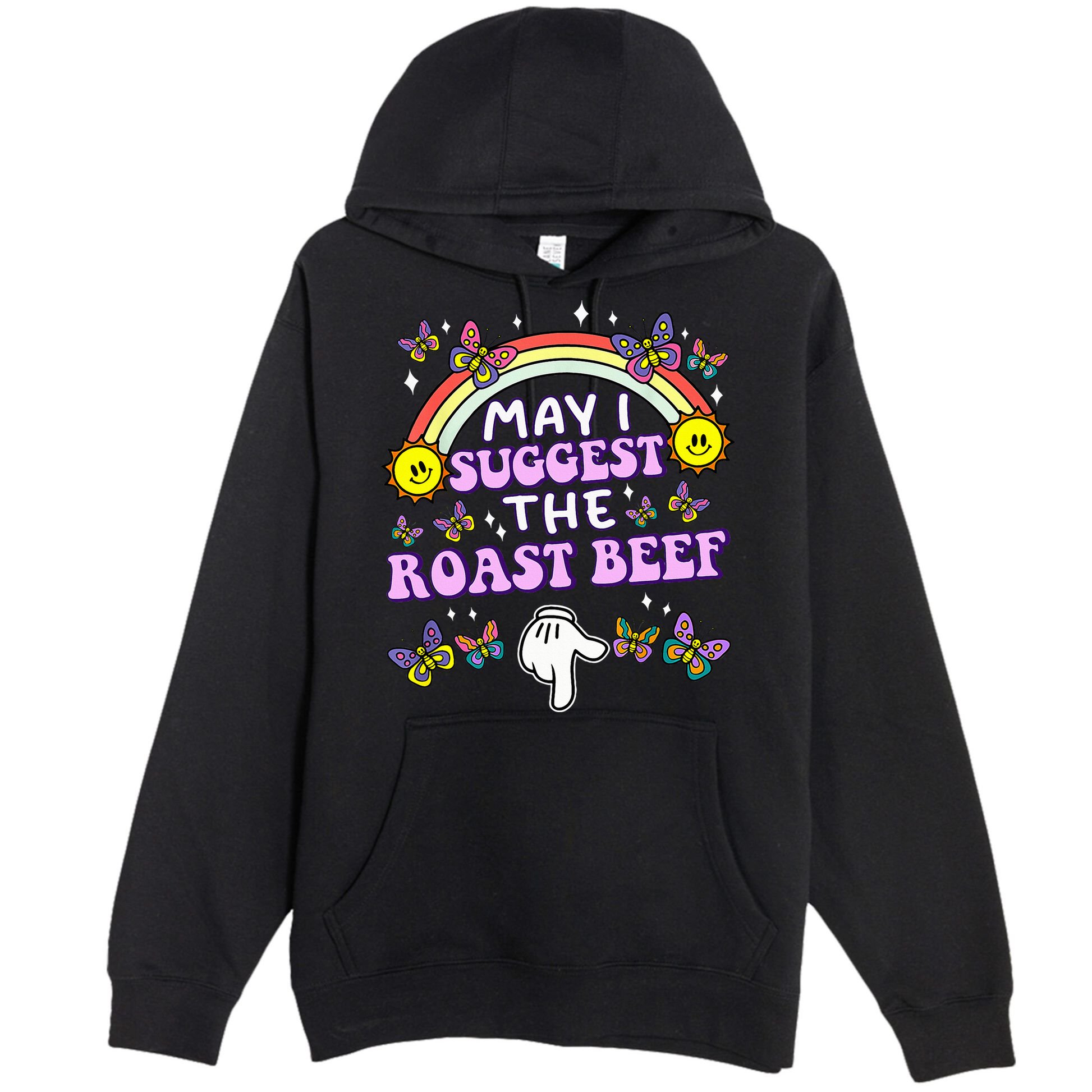 May I Suggest The Roast Beef Funny Embarrassing Premium Pullover Hoodie
