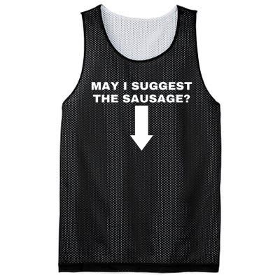 May I Suggest The Sausage Mesh Reversible Basketball Jersey Tank