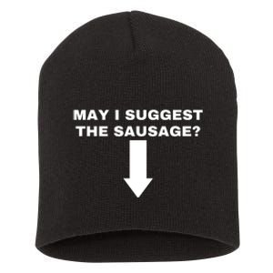 May I Suggest The Sausage Short Acrylic Beanie