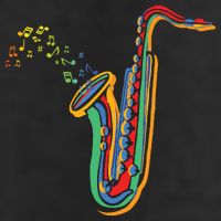 Musical Instrument Saxophone Player Gift Saxophone Adult Drive Performance Visor