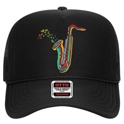 Musical Instrument Saxophone Player Gift Saxophone Trucker Hat