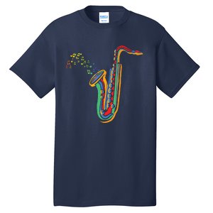 Musical Instrument Saxophone Player Gift Saxophone Tall T-Shirt