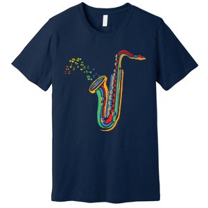 Musical Instrument Saxophone Player Gift Saxophone Premium T-Shirt